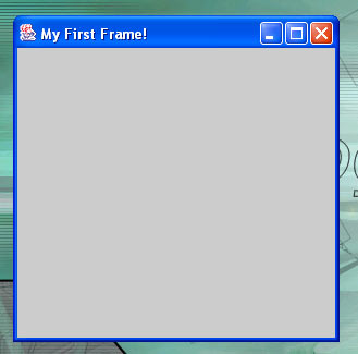 Frame with a title